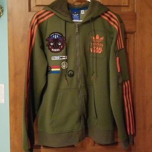 Adidas STAR WARS zip up limited edition